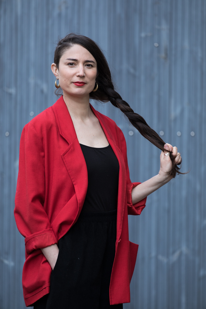 Portrait von Knstlerin Julie Chovin in Berlin (2021), Photo © Amlie Losier